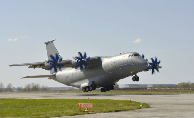 The Antonov An-70 military transport aircraft has entered service with the Ukrainian Armed Forces, general staff has reported yesterday, January 20. The Antonov State Enterprise (Kyiv) finished joint state tests of An-70 modernized medium transport short takeoff and landing (STOL) aircraft in April 2014. 