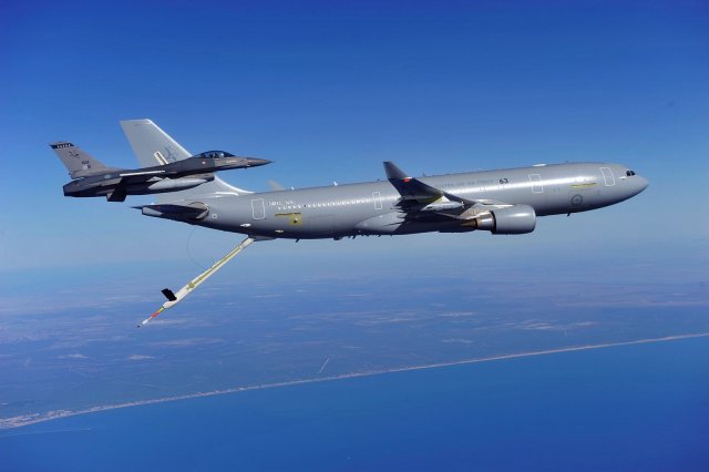According to Belgian newspapers, Belgium's Ministry of Defense intends to purchase up to three Airbus A330 Multirole Tanker Transport aircraft, one for 2025 and two for 2030. This announcement was made according the strategic plan being tested by Belgian Defence Minister Steven Vandeput and country's government partners. The cost of these aircraft is approximately € 280 million each, or € 840 million in total ($906 mn). 