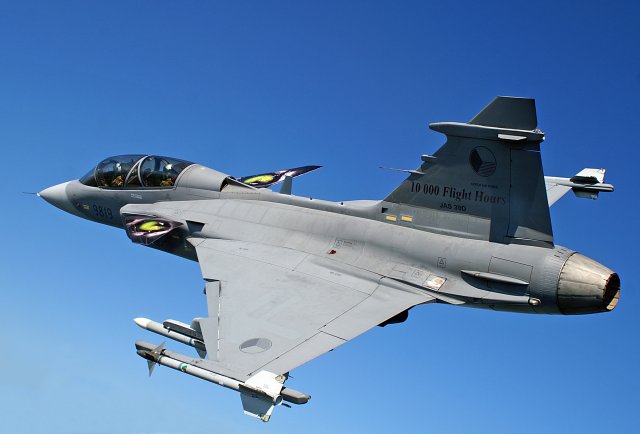 Czech Republic to upgrade its fleet of JAS 39 Gripen fighter aircraft 640 001
