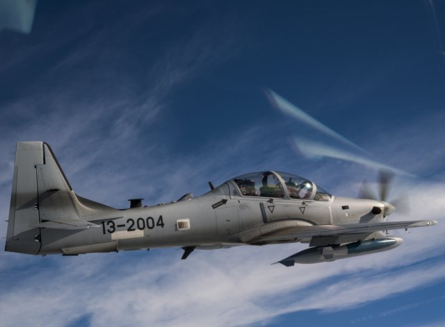 First A 29 Super Tucano Afghan pilots now ready for combat 640 001