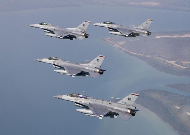 Lockheed won a contract to upgrade Singapore s F 16 fighters fleet 640 001