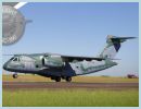 Brazilian aircraft manufacturer Embraer today announced that the first prototype of the KC-390 transport aircraft has successfully performed its maiden flight. This first prototype rolled out from the Embraer subsidiary plant, Embraer Defense and Security, at Gavião Peixoto, São Paulo on 21 October 2014.