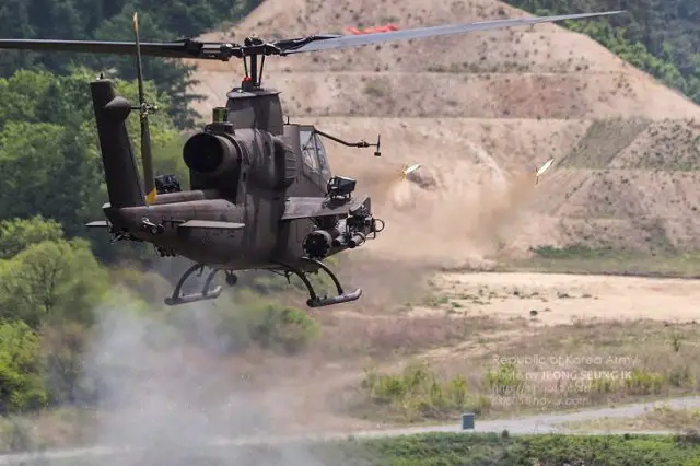 South Korea to Develop Indigenous Guided Missile for AH-1 Helicopters to Replace TOW ATGM