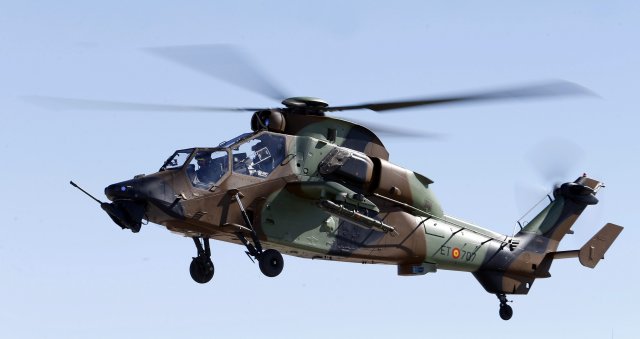 The new version of the Airbus' Tiger attack helicopter, known as Tiger HAD (Hélicoptère d'Attaque et de Destruction) has been presented to the public by the Spanish Army on March 4, at the "Coronel Maté" airbase in Colmenar Viejo (Madrid), Headquarters of the Spanish Army Airmobile Forces.
