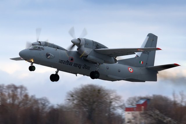 Antonov delivered final batch of modernized An 32RE military airlifters to Indian Air Force 640 001