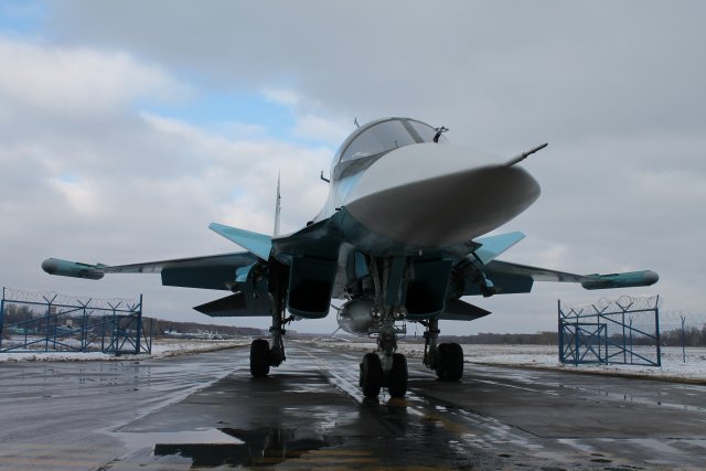 Sukhoi handed over new batch of su 34 frontline bombers to the Russian Air Force 640 001