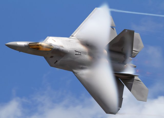 USAF F 22 Raptor stealth fighters to perform aerial demonstration at ADEX 2015 640 001