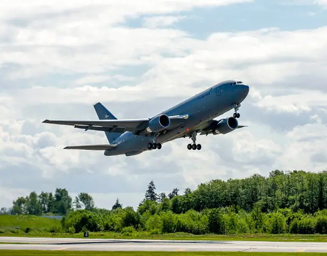 Boeing final KC 46 Pegasus test aircraft made its maiden flight 640 001