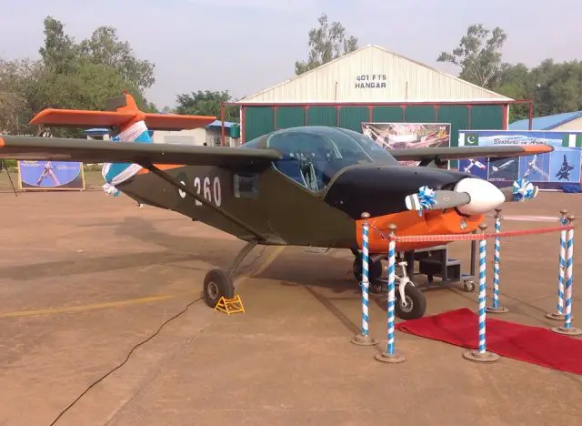 Nigeria takes delivery of its first Super Mushshak basic trainer aircraft 640 001