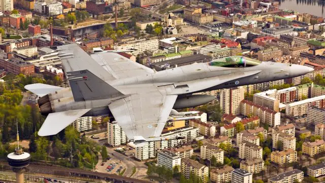 US oks a 156 mn FMS from Finland for F A 18 fighters Mid Life Upgrade Progra 640 001