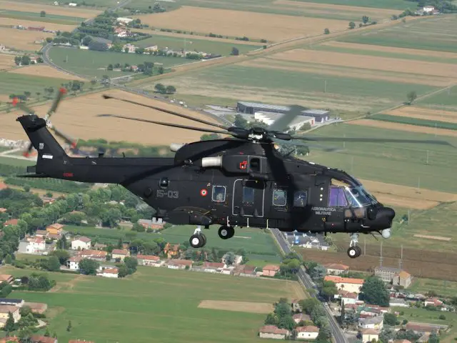 First Italian Air Force s HH 101A Caesar helicopter now fully operational 640 001