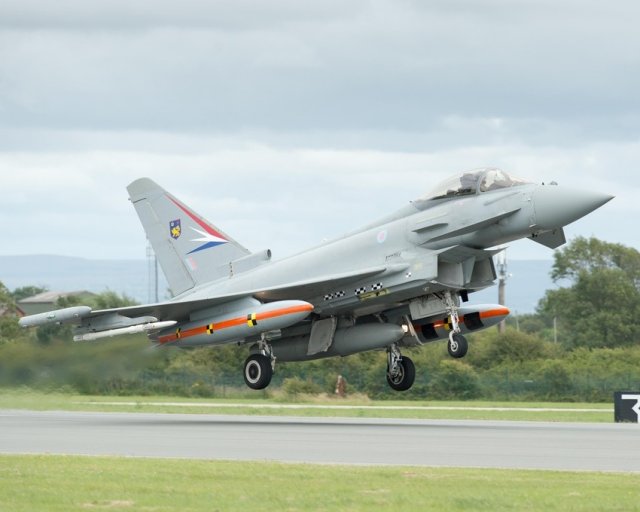 British pilots successfully tested Eurofighter Typhoon s latest enhancements 640 001
