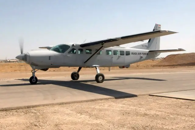 Cessna wins a 55mn contract for Iraqi Air Force C 208s Caravan fleet support 640 001