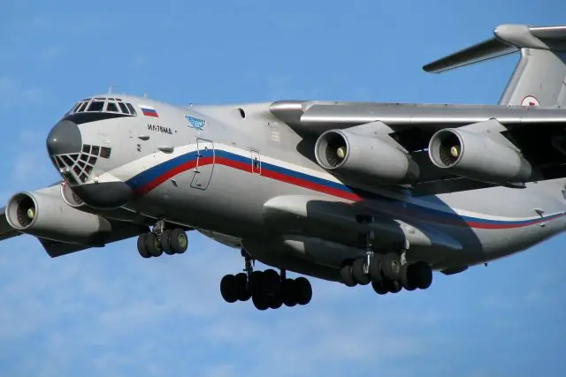 Russia first upgraded Il 76MDM airlifter to take to the sky in February 640 001