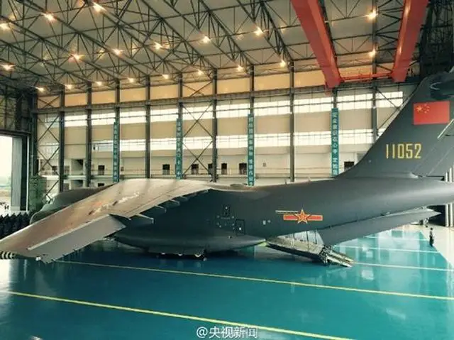 China s homegrown large transport aircraft Y 20 entered military service on Wednesday 640 001