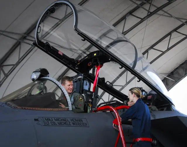 USAF F 15 unit completed flight tests with new ADCP II computer operating system 640 002