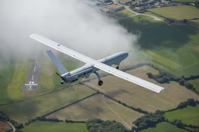 Thales wins 107 Mn contract to support British Army s Watchkeeper UAVs 640 001