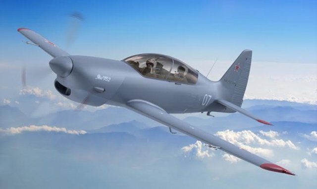 Yak 152 training aircraft serial production planned to start in March 2017 640 001