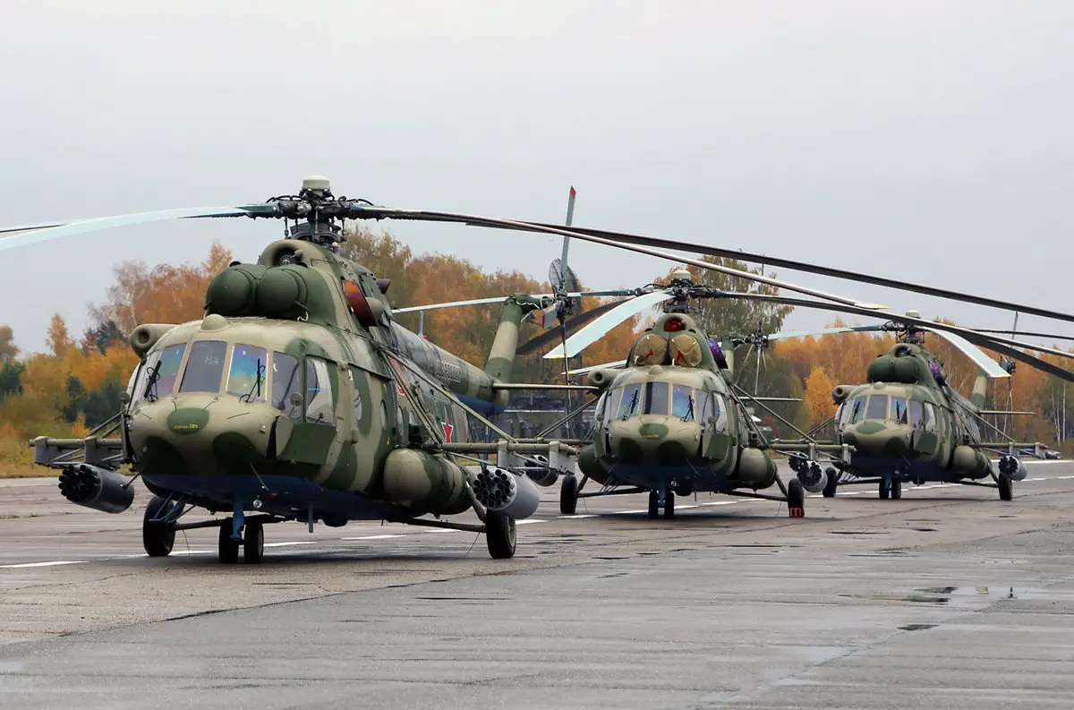 Russian Helicopters delivers new batch of Mi 8MTV 5 1 choppers to Russian military 640 001