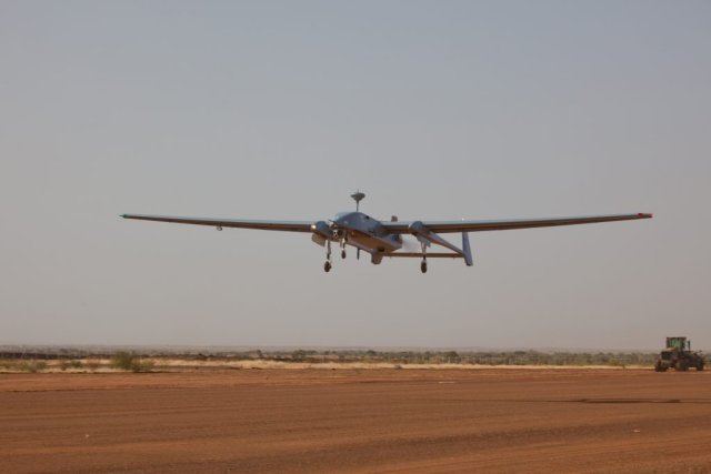 German Bundeswhe s Heron 1 UAV starts urveillance mission in Mali 640 001