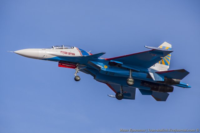 Russian Knights aerobatic team receives second batch of Su 30SM jets 640 001