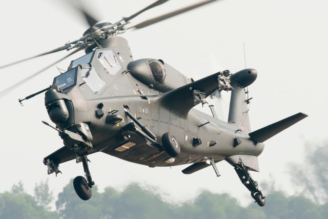 WZ 1  attack helicopter now deployed in all PLA aviation units 640 002