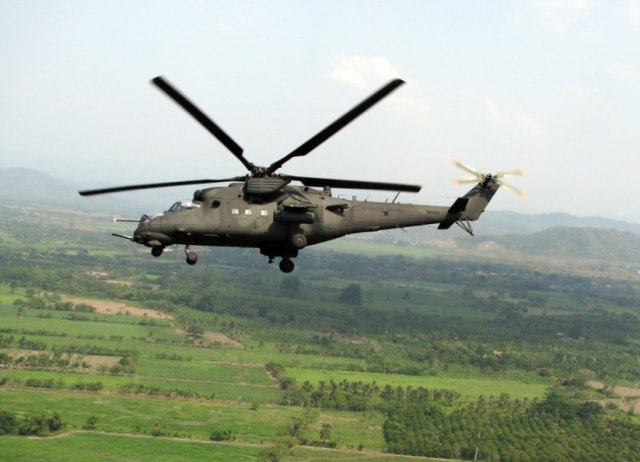 Indonesia receives overhauled Mi35P combat helicopters
