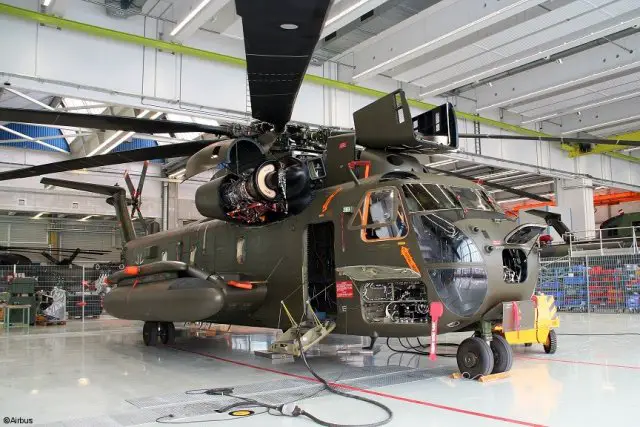Airbus Helicopters to overhaul 26 German CH 53 heavy lift helicopter 640 001