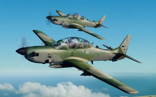 Brazil approves sale of three used Super Tucano light attack aircraft to Nigeria 640 001