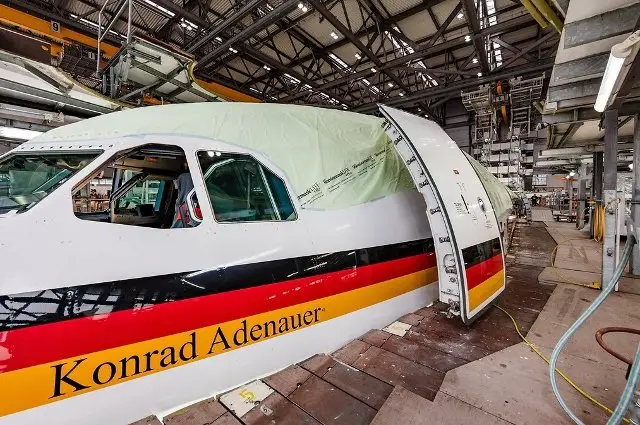 Germany upgrading its Konrad Adenauer presidential transport aircraft 640 001