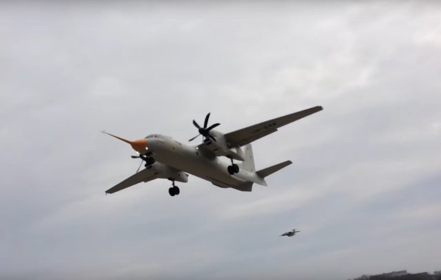 Antonov s new An 132D airlifter completes its maiden flight 640 001