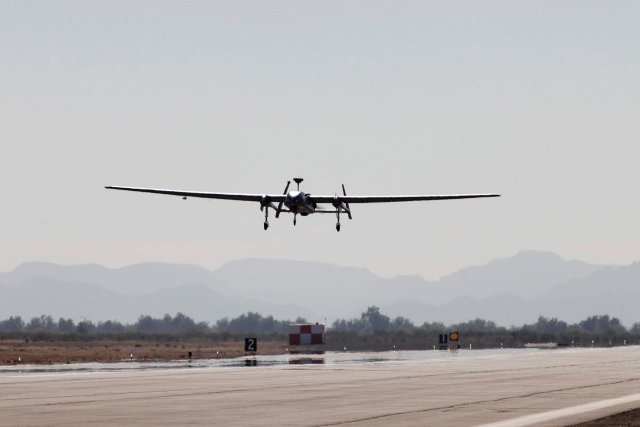 RSAF Heron 1 UAV achieves Full Operational Capability 640 001