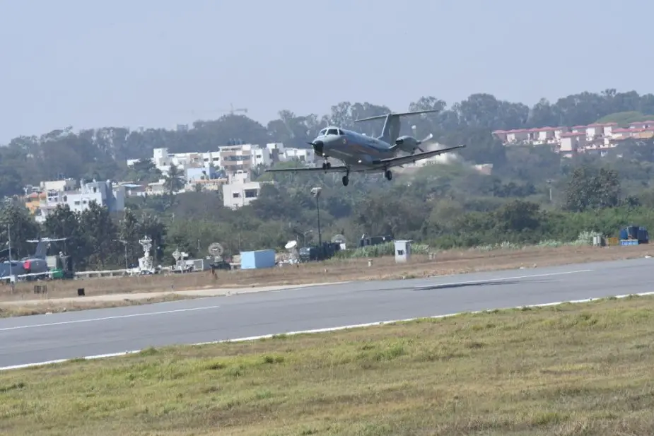 India made SARAS PT1N aircraft completes second test flight 001