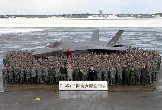 Japan deploys first F 35A fighter jet at Misawa AB 640 001