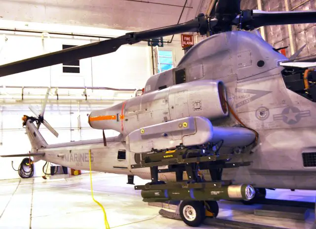 US Navy completed first flight test of JAGM  missile on AH 1Z chopper 640 002