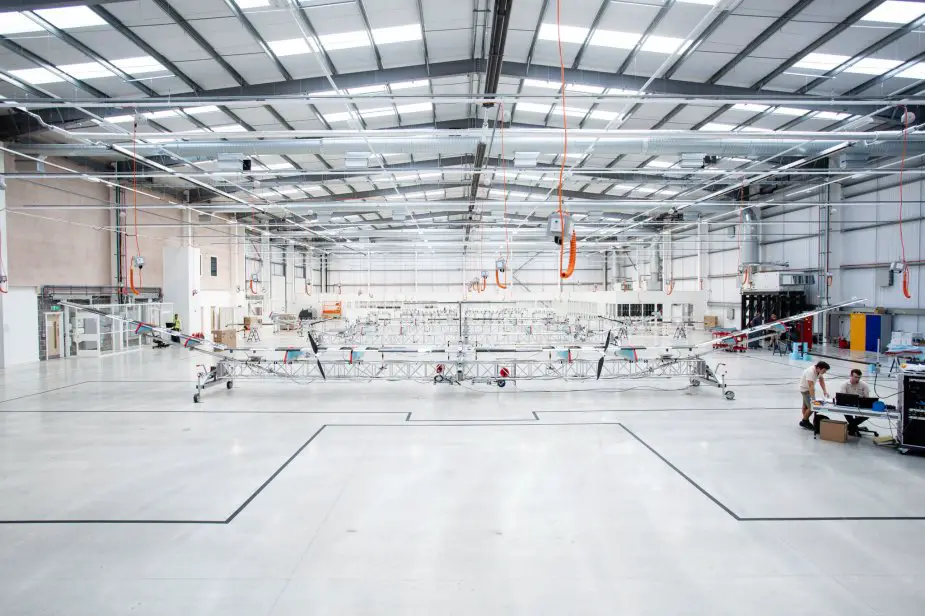 Airbus opens first Zephyr HAPS serial assembly line 001