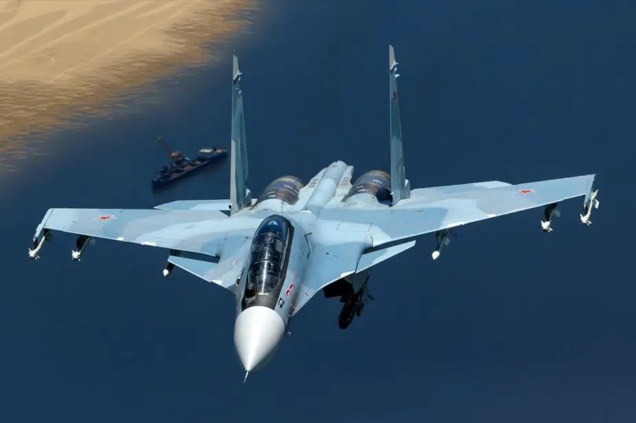 Su 30SM fighter jet officially accepted into VVS service 001