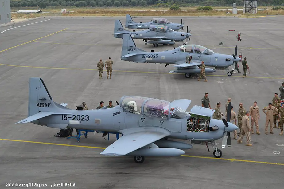 Lebanon takes delivery of four additional A 29 Super Tucanos 001
