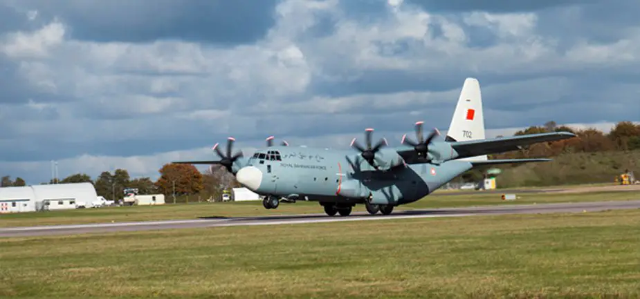 Royal Bahraini Air Force receives first C 130J airlifter 001