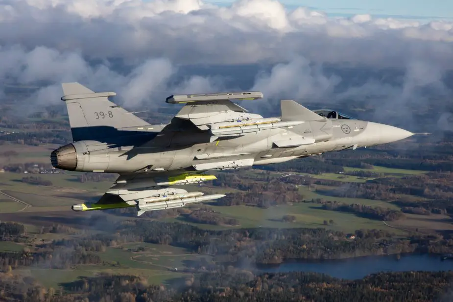Saab Gripen E completes first test flight with Meteor missile