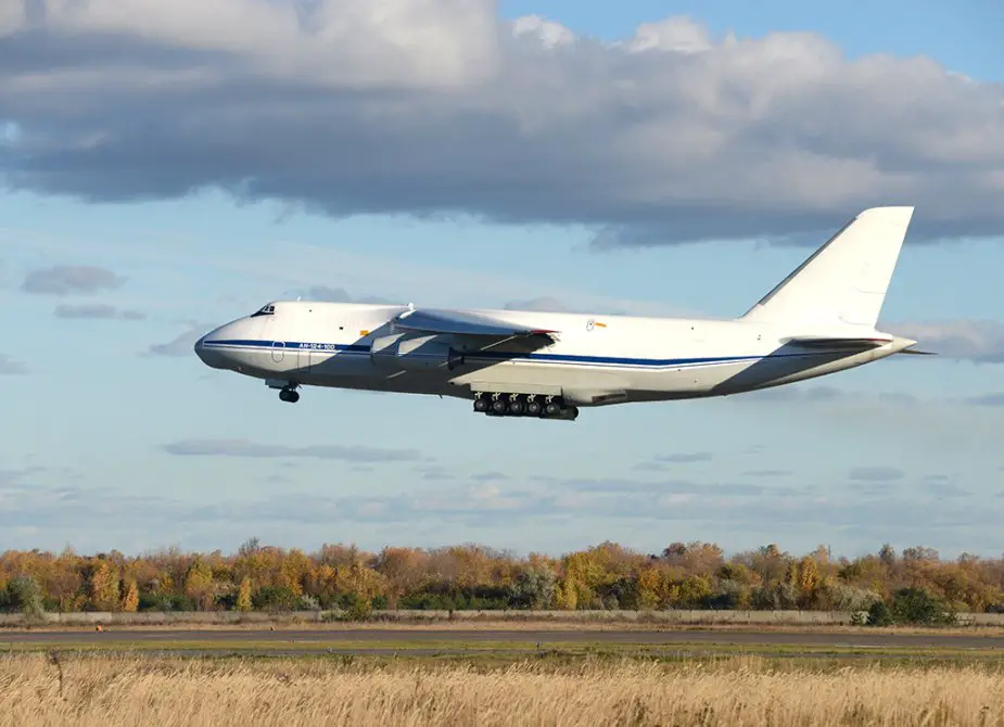 Aviastar hands overhauled An 124 100 airlifter to Russian Air Forc 001