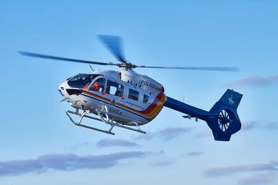 Royal Canadian Mounted Police receives first H145 chopper 001