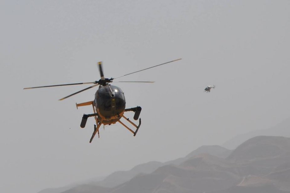 Afghan Air Force receives further four MD 530F helicopters