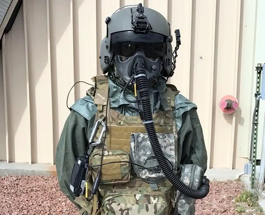 New CBRN protective mask for US helicopter pilots