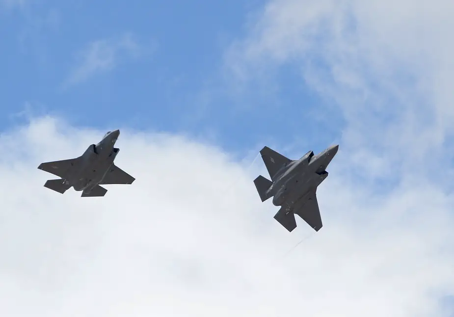 F 35 deploys to Middle East for first time