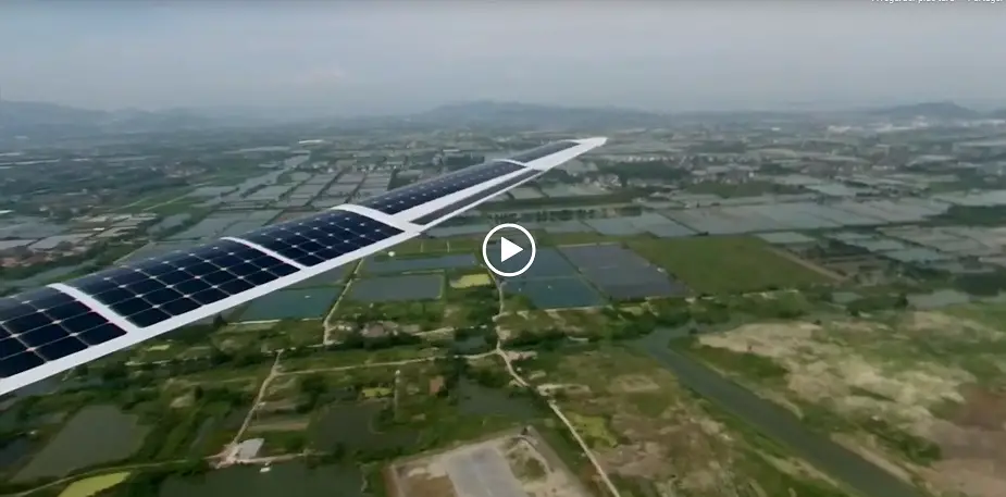 China MOZI 2 solar powered UAV successfully made its maiden flight VIDEOLINK