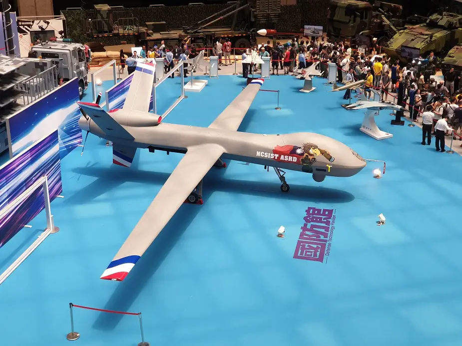Taiwan unveils Teng Yun MALE UAV 02