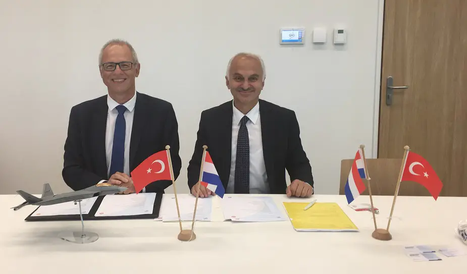Turkish Aerospace and Royal Netherlands Aerospace Center sign deal 1