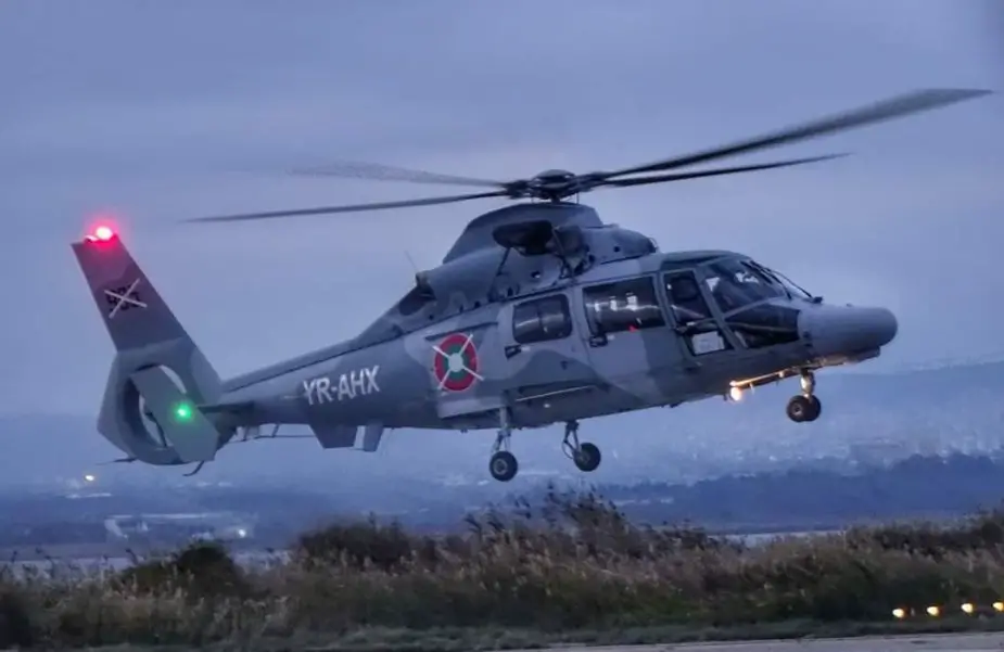 Airbus Helicopters delivers AS365N3 Dauphin to Bulgarian Navy