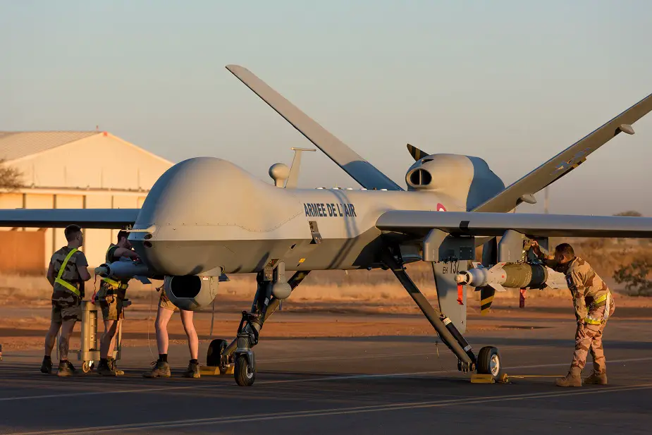 French Air Force Reaper drones test laser guided bombs